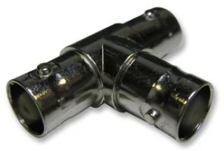מתאם RF / קואקסיאלי BNC 50 אוהם - מתאם T