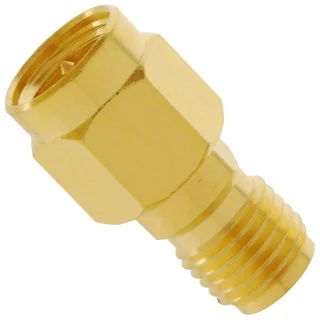 מתאם קואקסיאלי - SMA PLUG - SMA R/P SOCKET