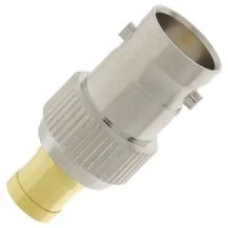 מתאם קואקסיאלי - BNC SOCKET - MCX PLUG