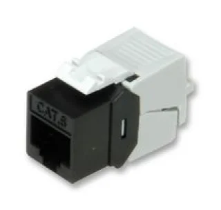 מחבר RJ45 8P8C - נקבה לנעיצה לכבל - CAT6