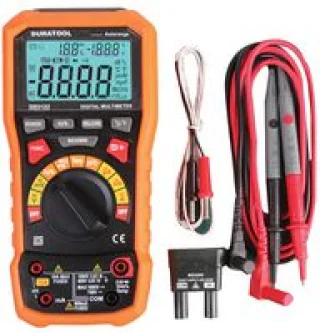מולטימטר דיגיטלי True RMS 6000 ספירות עם יציאת USB