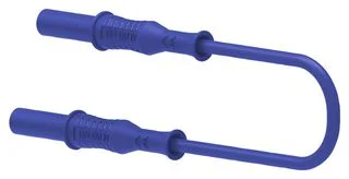 כבל בדיקה כחול - TENMA 72-14026 , 4MM PLUG , 500MM