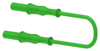 כבל בדיקה ירוק - TENMA 72-14022 , 4MM PLUG , 2M