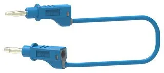כבל בדיקה כחול - TENMA 72-13754 , 4MM PLUG , 2M