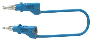 כבל בדיקה כחול - TENMA 72-13942 , 4MM PLUG , 1M