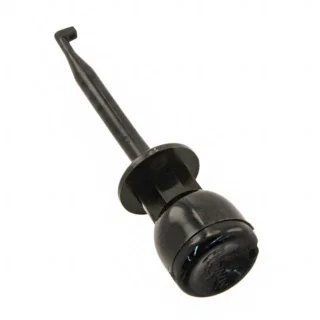 וו הלחמה מיני שחור - פתח חוט 2.29mm - לחצן