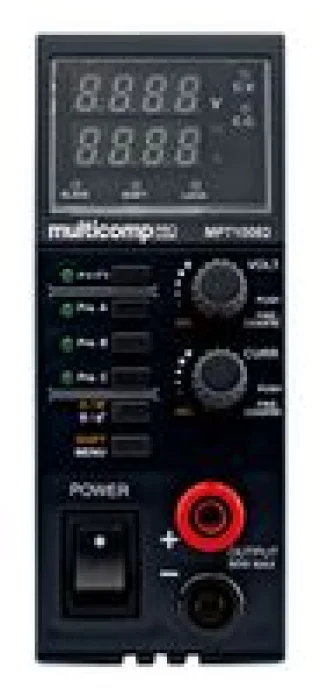 ספק כוח מעבדתי - (AUTO-RANGE (ADJ - יציאה אחת - (0.5-36V / 0-5A)