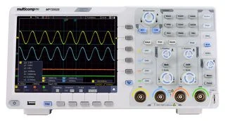 אוסצילוסקופ - 4 ערוצים - MULTICOMP PRO MP720025 - 100MHZ