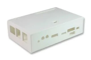 קופסת זיווד לבנה עבור כרטיס הפיתוח RIOTBOARD
