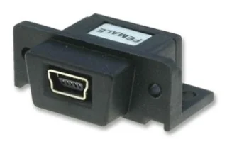 ממיר - DB9-USB-D5-F , DB9 FEMALE ⇒ MINI USB