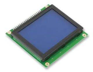תצוגת LCD גרפית עם תאורה - 128X64
