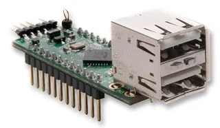 מודול פיתוח - V2DIP2-32 , USB HOST CONTROLLER , VNC2