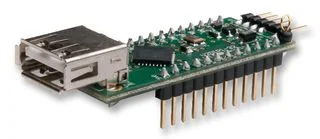 מודול פיתוח - V2DIP1-32 , USB HOST CONTROLLER , VNC2