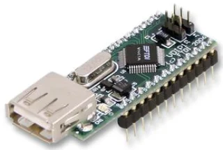 מודול פיתוח - VDIP1 , USB HOST CONTROLLER , VNC1L
