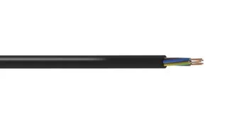 כבל חשמל גמיש - 5X2.5MM² - MULTICORE LSZH - בידוד שחור
