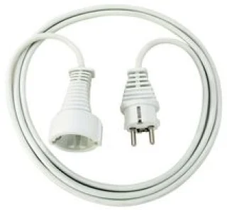 כבל מאריך שוקו 250VAC שקע יחיד 3m