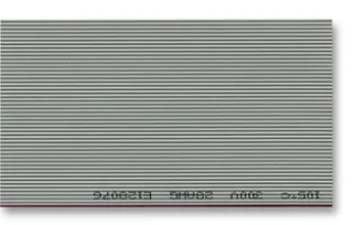 כבל שטוח אפור - 50 גידים - מרווח מגעים 1.27MM