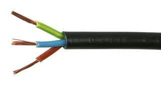 כבל רב גידי 3 גידים 22AWG 0.5 מ