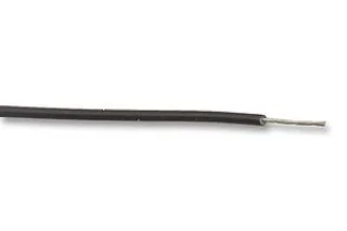 כבל חשמל גמיש לאלקטרוניקה - 16AWG - גליל 30.5 מטר - בידוד שחור