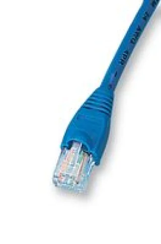 כבל רשת יצוק CAT5E 5M - בידוד כחול