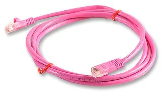 כבל רשת יצוק CAT5E 10M - בידוד ורוד