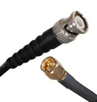 כבל קואקסיאלי RG316 1.5m - SMA Plug ל- BNC Plug - 50 Ohm
