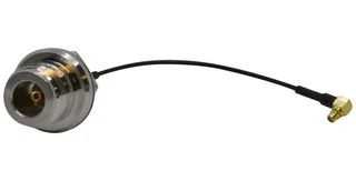 כבל קואקסיאלי RF - N Type Jack ל-mmCX Plug - 100mm - IP67