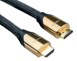 כבל ROLINE GOLD - 1M - HDMI (M) - HDMI (M) - ULTRA HD