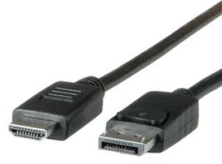 כבל - (1M - DISPLAY PORT (M) ~ HDMI (M