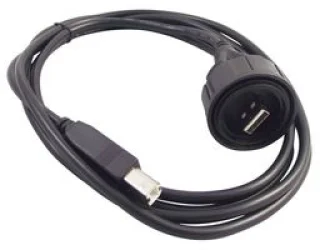 כבל תעשייתי USB - זכר A ← זכר PX0840/A/2M00 - B