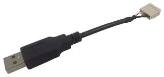 כבל תעשייתי USB - זכר A ← נקבה BULGIN 14193 - MOLEX