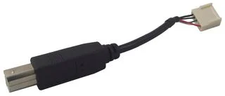 כבל תעשייתי USB - זכר B ← נקבה BULGIN 14194 - MOLEX