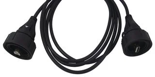 כבל תעשייתי USB - זכר A ← זכר PX0841/AB/2M00 - B