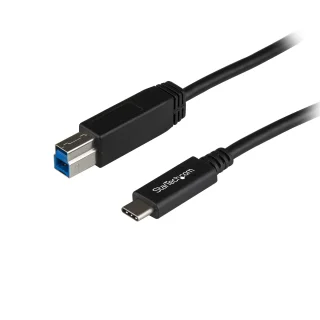 כבל USB 3.1 10Gbps - B זכר ל-C זכר - 1M