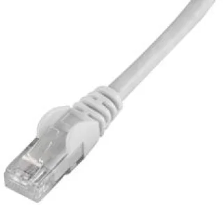 כבל רשת יצוק - CAT6 5M - בידוד לבן