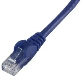 כבל רשת יצוק - CAT6 5M - בידוד כחול