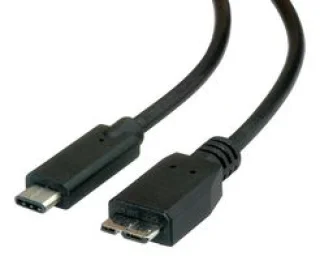 כבל 0.5M - USB3.1 C(M) ~ MICRO USB3.0 B(M) - USB