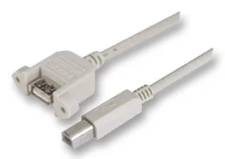 כבל 500MM - B(M) ~ A(F-P/M) - USB 2.0