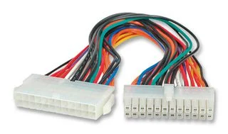 כבל למחשב - (0.30M - ATX 24P (M) ~ ATX 24P (F