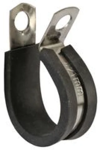 תפסנים P CLIP מפלדת אל חלד - קוטר 16.0MM