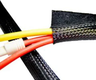 שרוול הגנה HOOK & LOOP WRAP לכבלים - קוטר 19 מ''מ - אורך 2 מטר