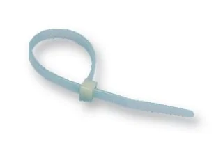 אזיקונים לבנים מפלסטיק - 71MM X 1.6MM יחידות בחבילה: 100