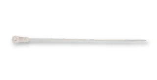 אזיקונים לבנים מתברגים מפלסטיק - 205MM X 4.2MM