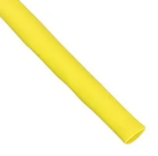בידוד מתכווץ צהוב 25.4MM - גליל 5 מטר