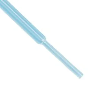 צינורית כיווץ חום 2:1, קוטר 6.4mm, גמיש מעכב בעירה, שקוף