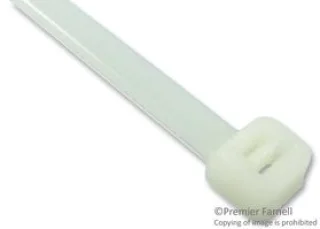 אזיקונים לבנים מפלסטיק - 120MM X 4.8MM יחידות בחבילה: 100
