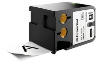 סרט סימון מויניל (54MM X 7M- (PVC - שחור על לבן