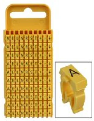 קיט סימוניות ננעצות לכבלים - סימוני חשמל - WIC - 8MM x 3MM