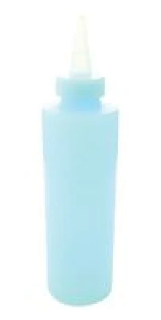 בקבוק אנטי סטטי לנוזלים עם פיה ישרה - 227ML
