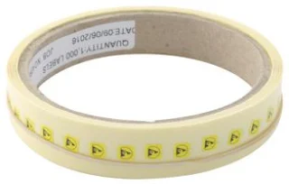גליל מדבקות סימון אנטיסטטיות - 5X5MM